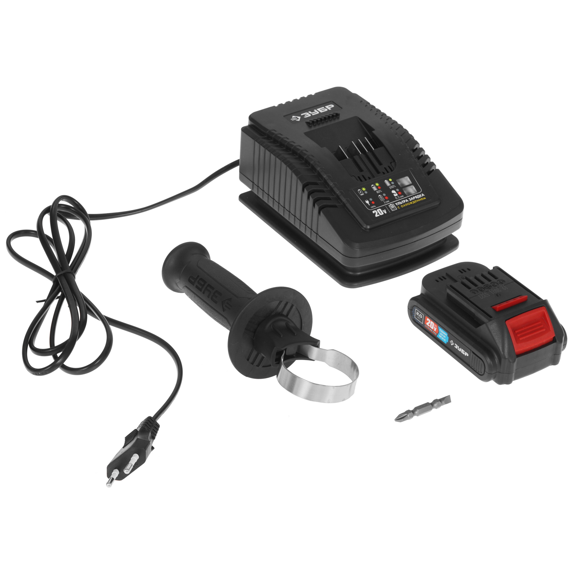 Дрель-шуруповерт Зубр DB-201-22 20V MAX PRO 9909094 STDN-0013606 - Вид №6