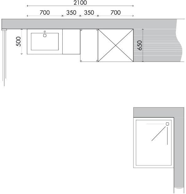 Archeda Постирочный шкаф из нпл с распашными дверцами Laundry sun-id-1399174 - Вид №8