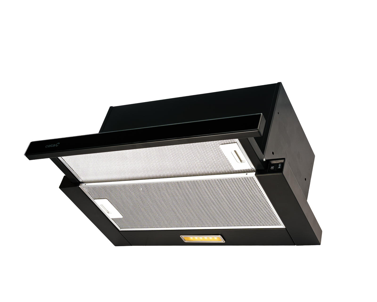 9276008 Вытяжка телескопическая Cata TFG - 8860 GBK /L черный/черный STDN-0037761 - Вид №1