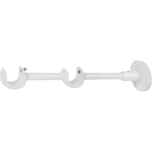 Держатель двухрядный открытый 2 см цвет белый