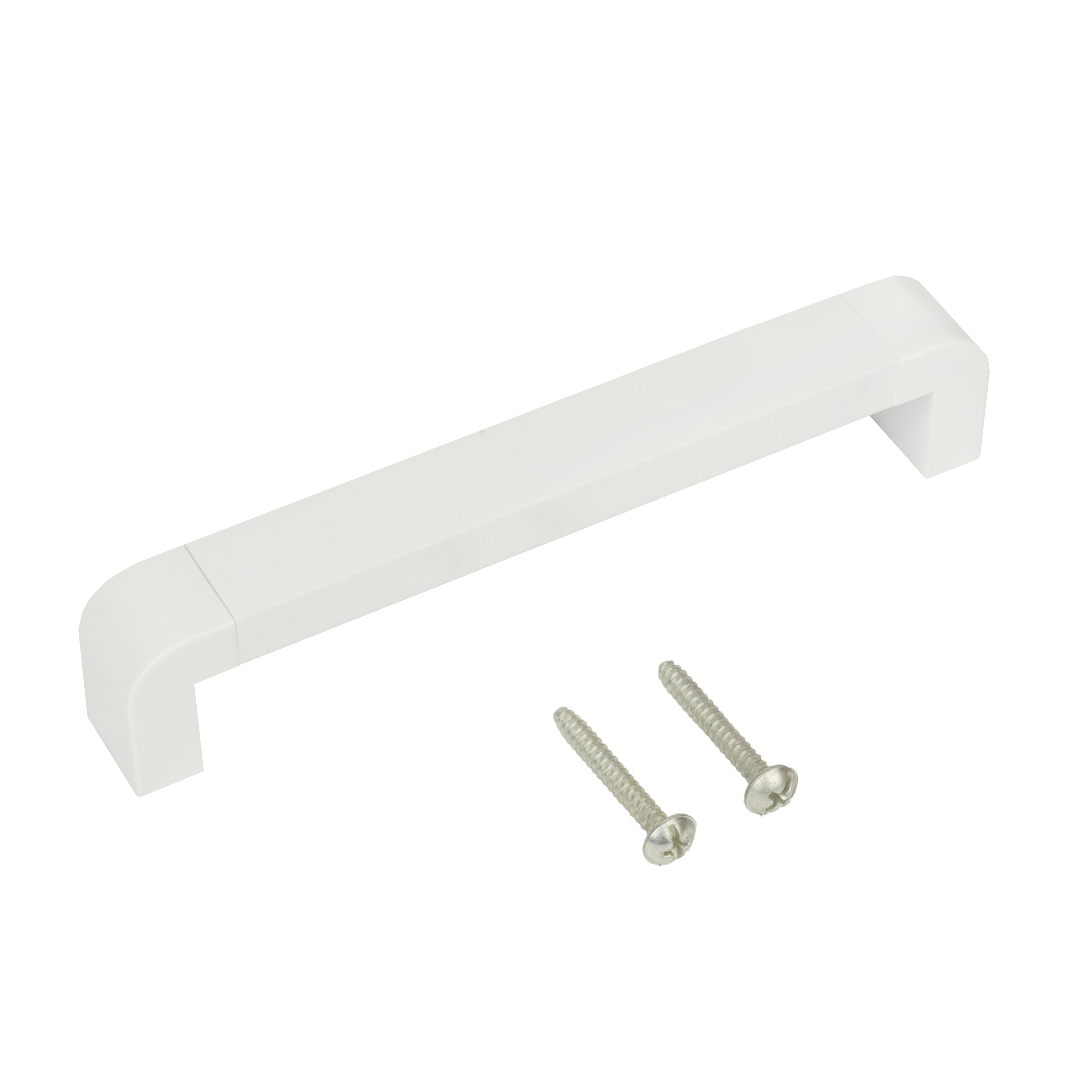 86728637 Ручка-скоба C-38 пластик 96 мм цвет белый STLM-0070999 Santreyd  - Вид №3
