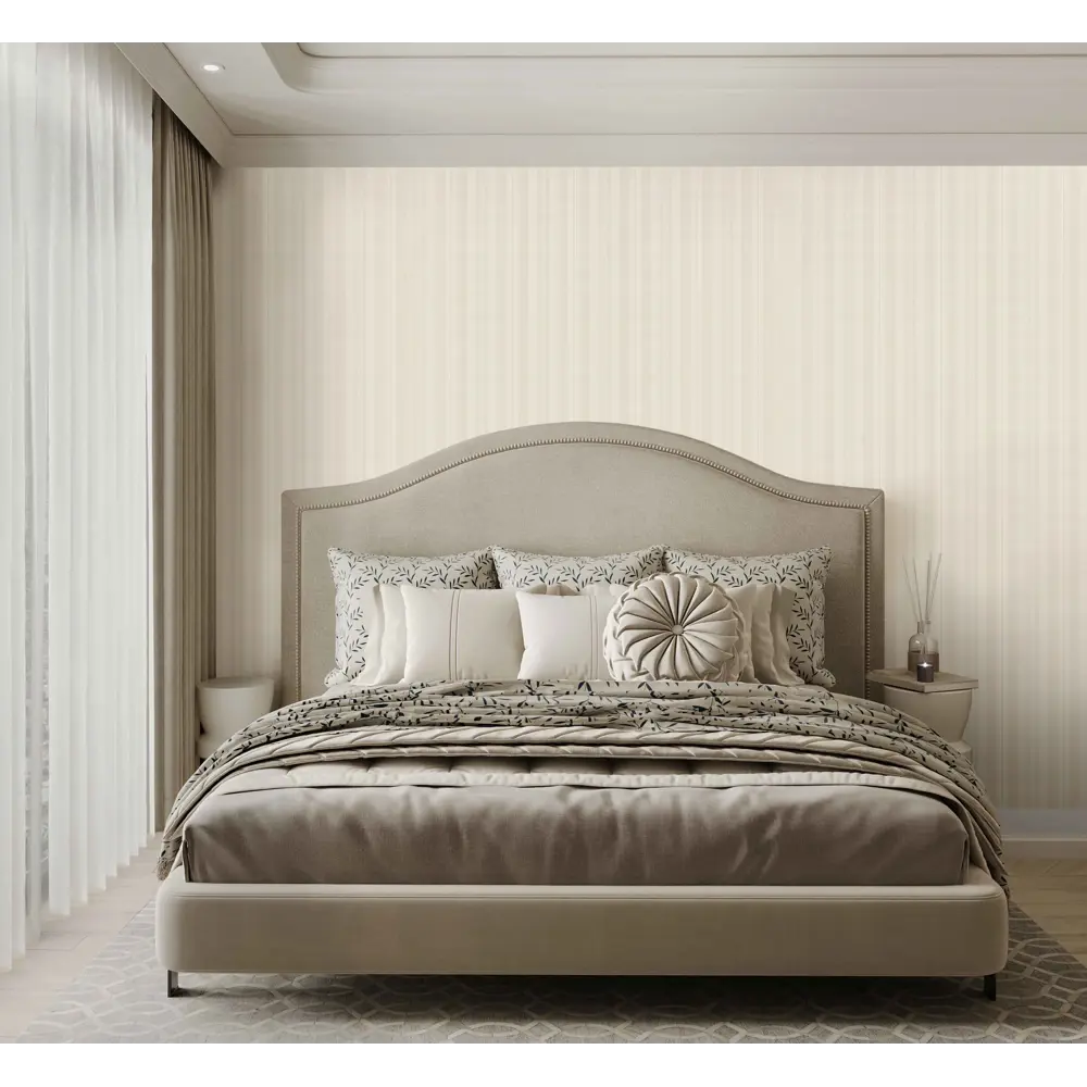 Обои флизелиновые Артекс Клементина бежевые 1.06 м 11458-02 STLM-2192175 - Вид №5