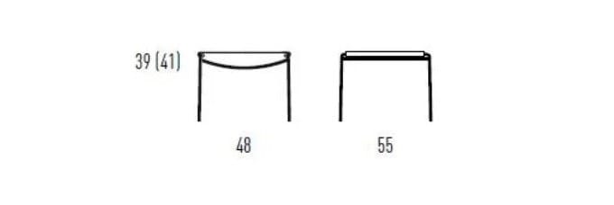 Тканевая подставка для ног KFF Loop Lounge ARCH-00094079 - Вид №6