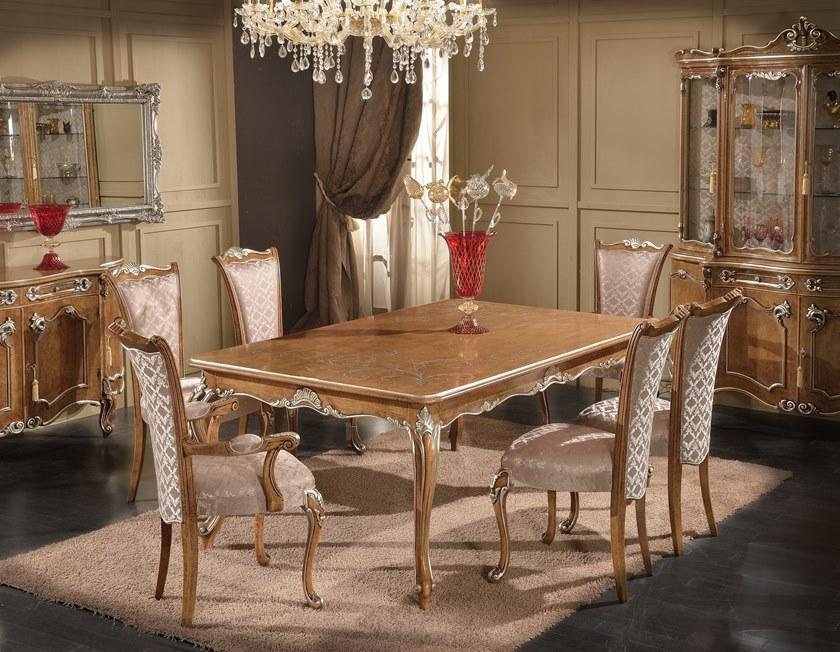 SCAPPINI & C Деревянный стул с тканевой обивкой 35th anniversary Se 415 - Вид №1