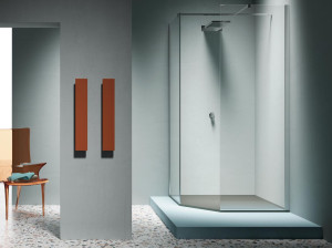 Душевая кабина с двойной панелью