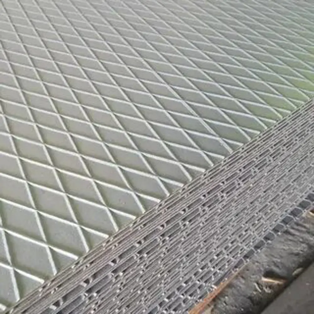 Лист рифленый ромб 2x600x1200 мм, металл Santreyd STLM-2089860 - Вид №1