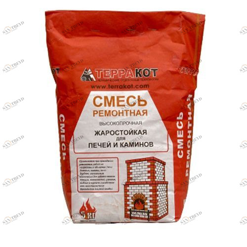 Смесь ремонтная жаростойкая 5 кг ТерраКот Santreyd 2637