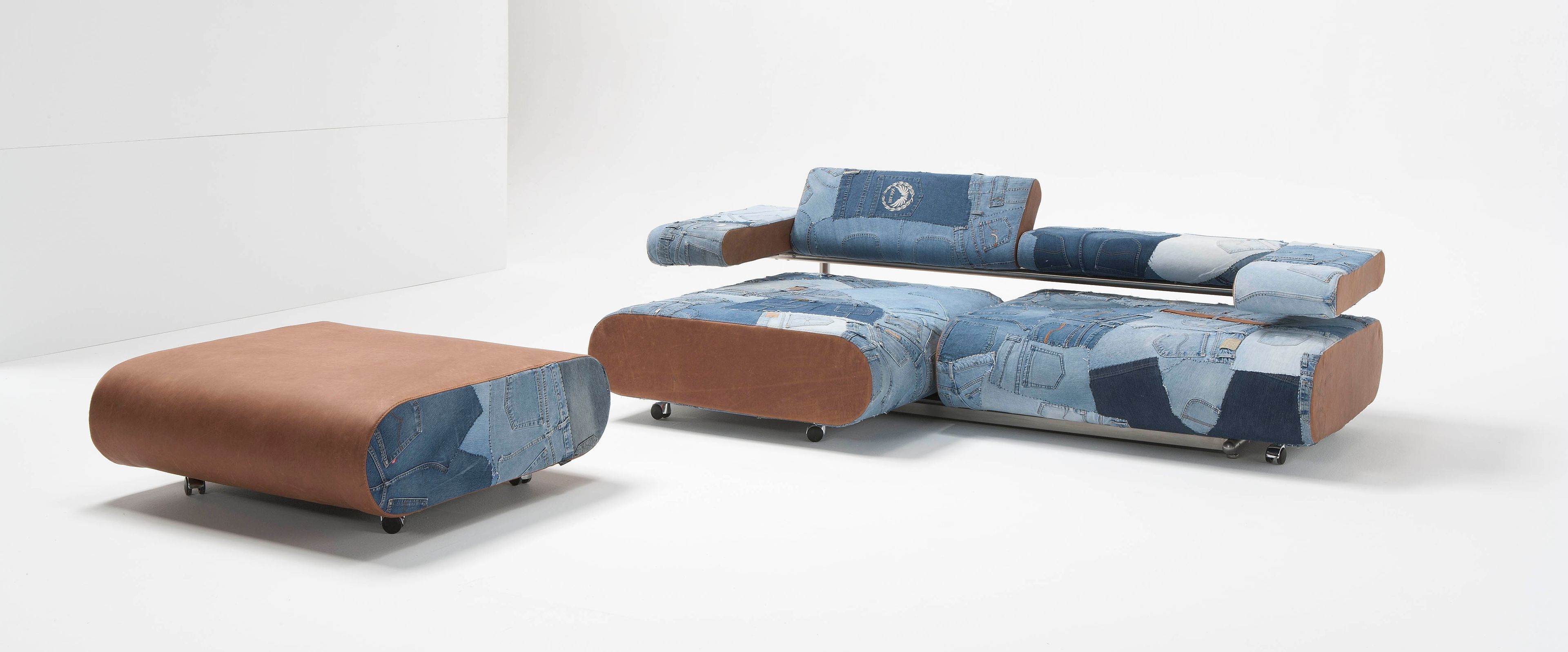 Кожаный пуф Egoitaliano Алиса ARCH-00102438 - Вид №5