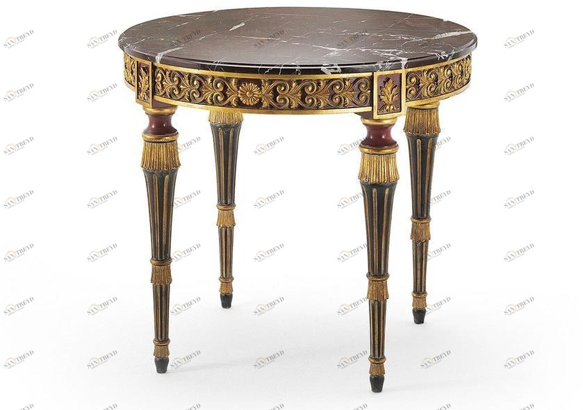 OAK Круглый журнальный столик из мрамора Galleria sun-id-1434687