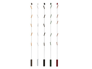 Алюминиевая и деревянная потолочная вешалка