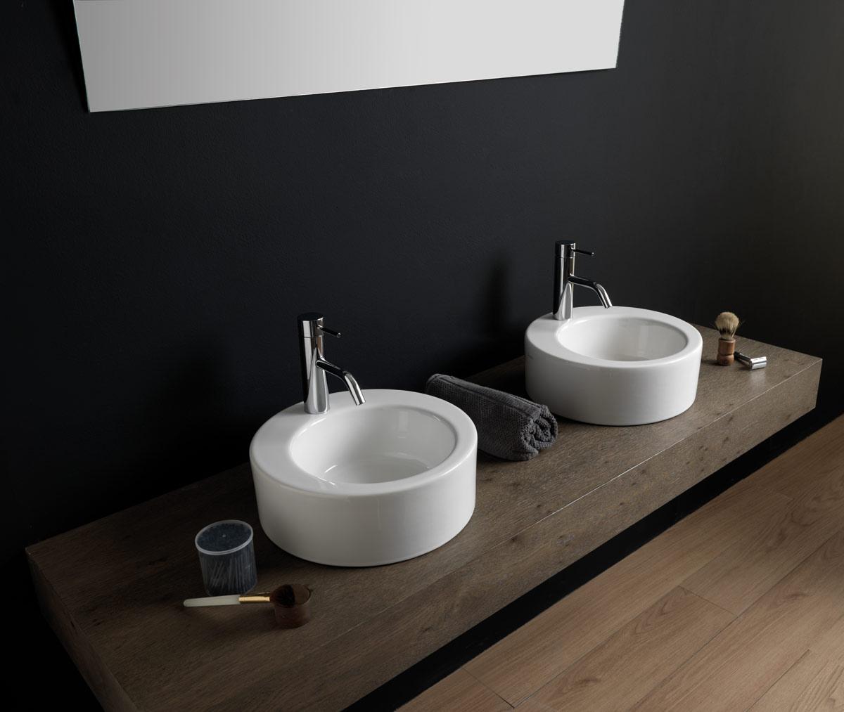 RILAV26 Накладная раковина на столешницу GSG CERAMIC Like - Вид №1