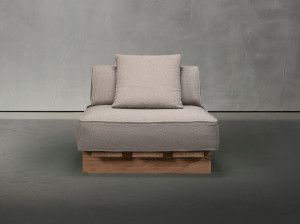 Тканевое садовое кресло