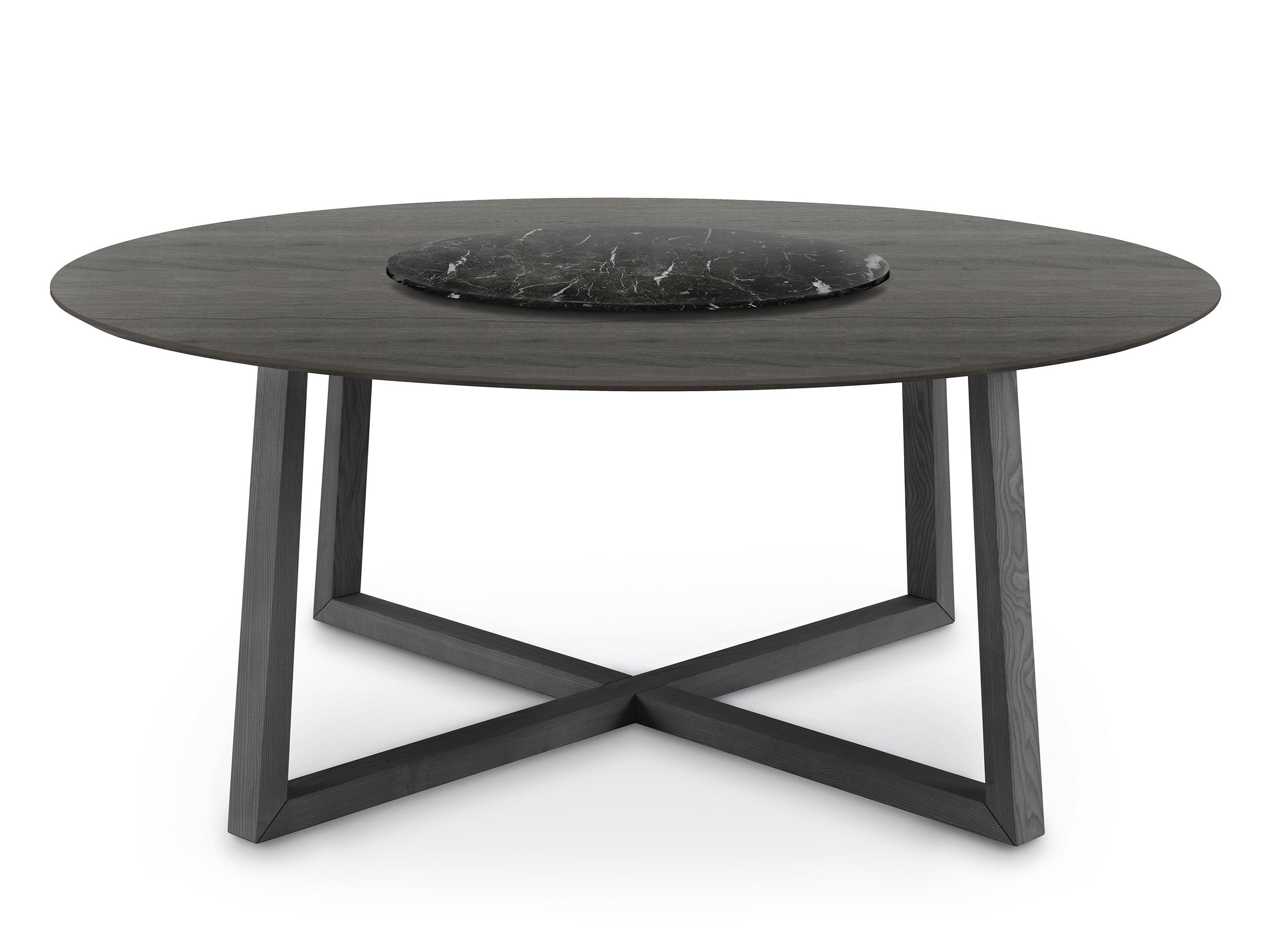 Круглый стол из ясеня с Lazy Susan Pacini & Cappellini планер ARCH-00057240 - Вид №1