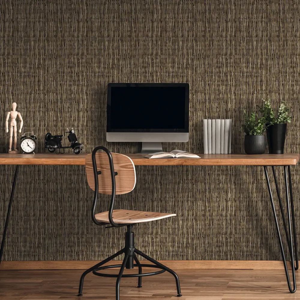 Обои флизелиновые Erismann Wild mix коричневые 1.06 м 12009-11 STLM-2094403 - Вид №2