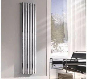 Hotwave Вертикальный настенный хромированный радиатор