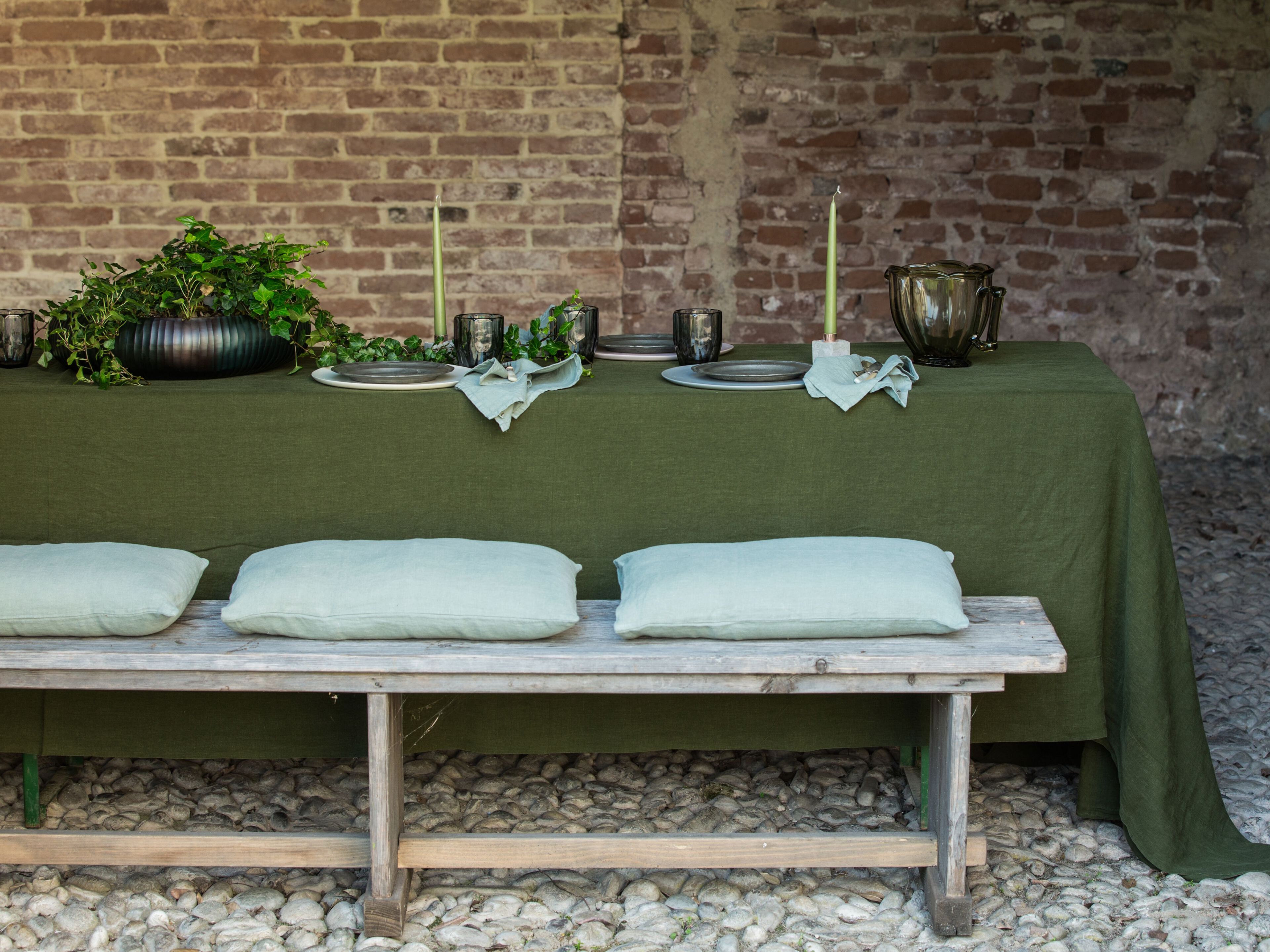 Скатерть с широким краем Once Milano Plain Linen ARCH-00127849