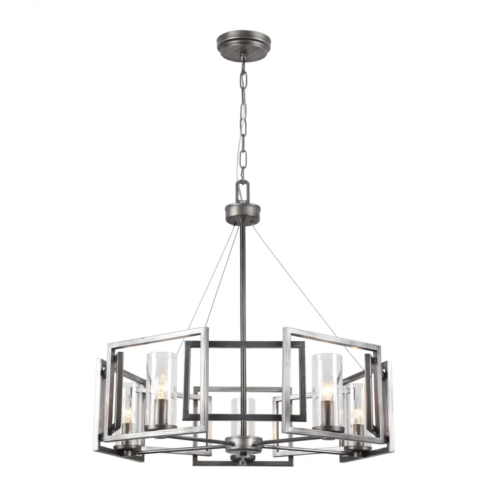 Люстра подвесная Granda 593/5, 5 ламп, 12 м², цвет античная бронза Escada STLM-2027690