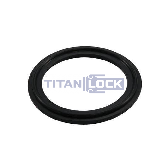 Уплотнение CLAMP DN125 EPDM (черный), DIN TL125EP-C TITAN LOCK 