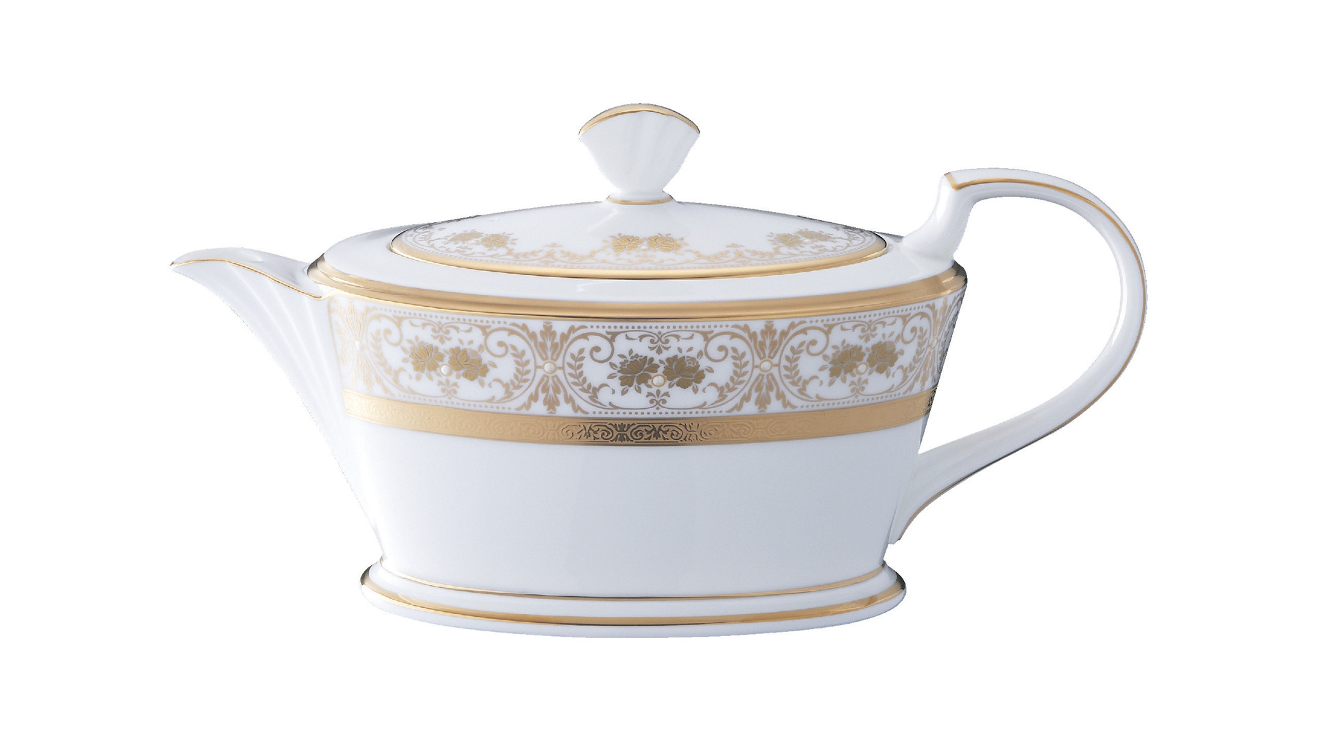 10673408 Noritake Сервиз чайный Noritake Дворец Джорджиан на 6 персон 21 предмет, фарфор Фарфор  - Вид №1