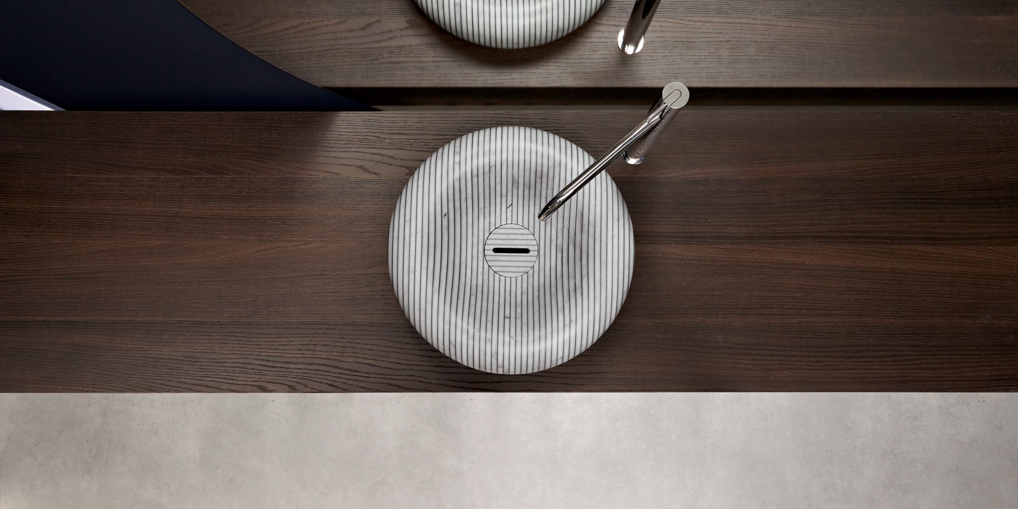 Gessati Накладная раковина на столешницу  прямоугольная Antoniolupi  - Вид №14