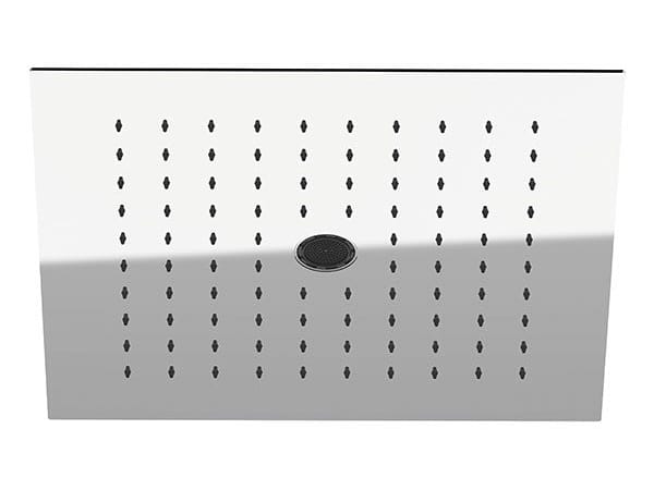 Квадратная душевая головка из нержавеющей стали с 2 струями Remer Rubinetterie Inox Design ARCH-00072530 - Вид №1