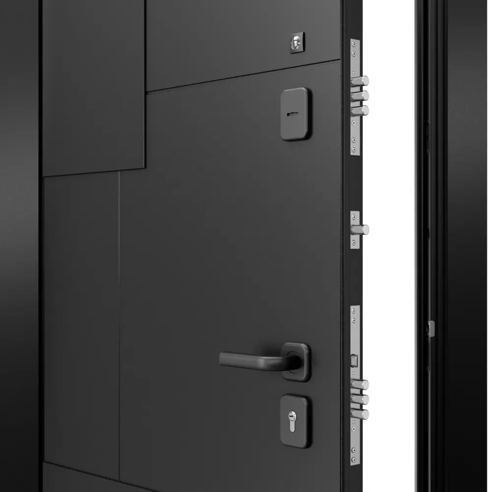 Дверь входная металлическая Волюм Скай 86x205 см левая шелк белый с зеркалом TOREX STLM-2026011 - Вид №5