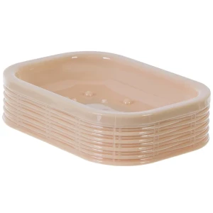 Мыльница настольная Swensa «Rotang» пластик цвет бежевый