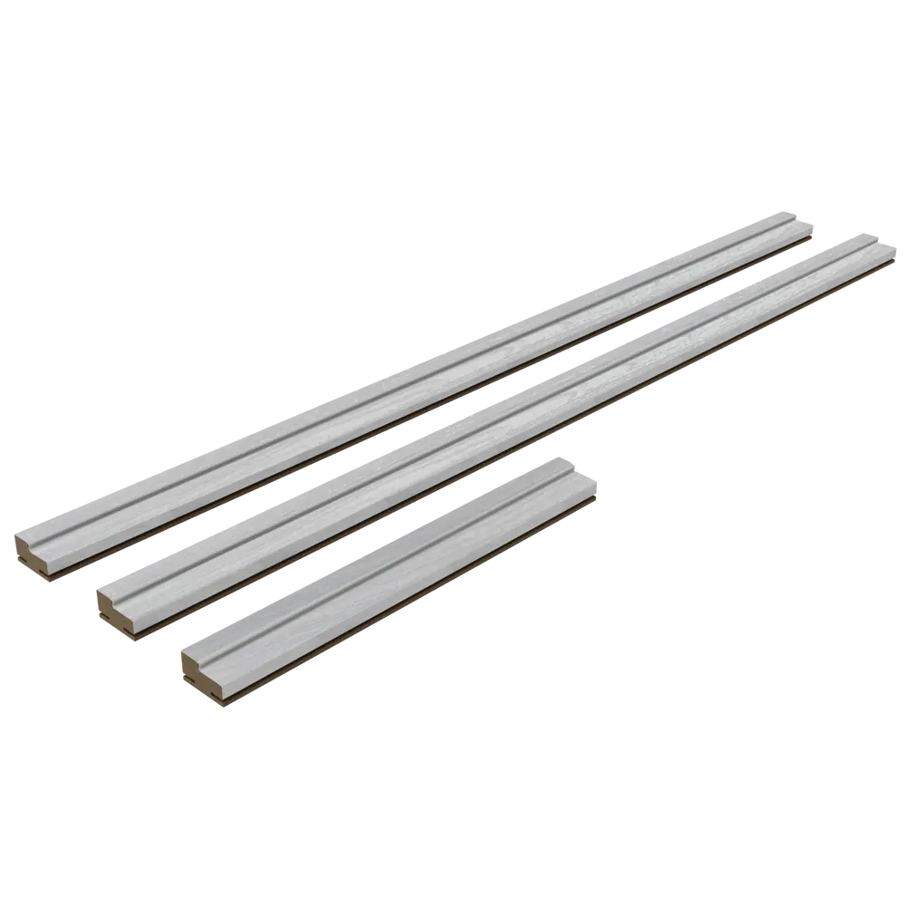 Комплект дверной коробки Аккорд 2070x70x32 мм Hardflex цвет серый 89407890 STLM-2017237 PORTIKA  - Вид №1