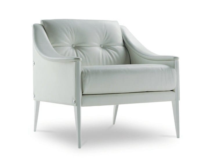 Кожаное кресло capitonné Poltrona Frau коллекция - диваны и кресла ARCH-00028530