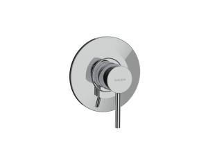 Однорычажный смеситель для душа с пластиной