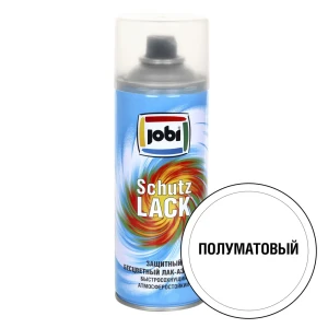 91559438 Лак аэрозольный Jobi полуматовый бесцветный 520 мл STLM-0855136