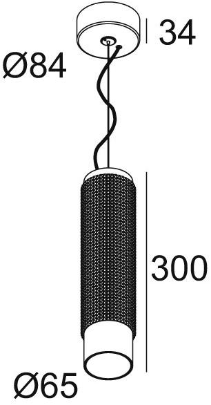Delta Light Подвесной светильник прямого света Punk sun-id-1414080 - Вид №8