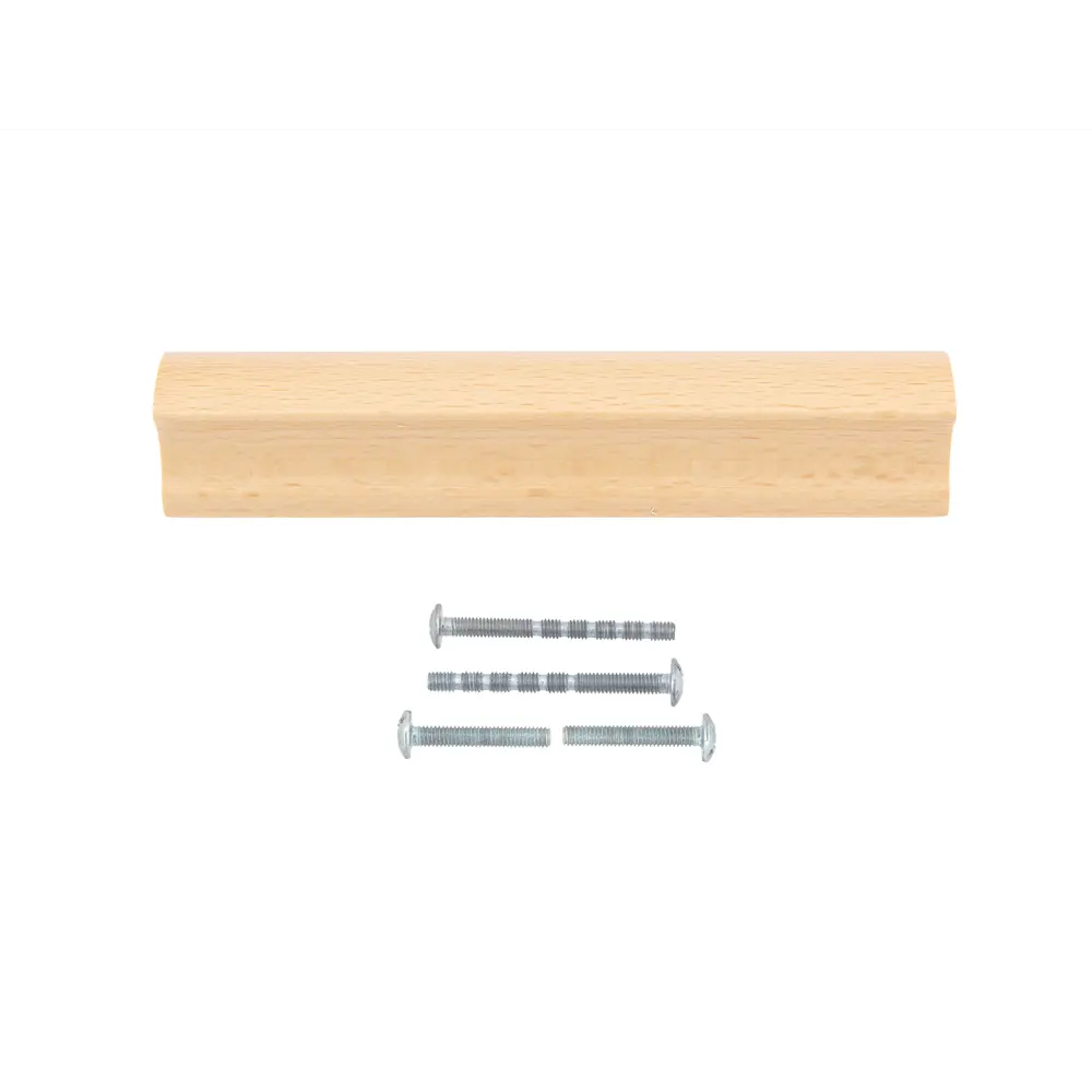 86899842 Ручка-скоба мебельная Geoco дерево 96 мм цвет коричневый STLM-1008719 PALLADIUM  - Вид №1