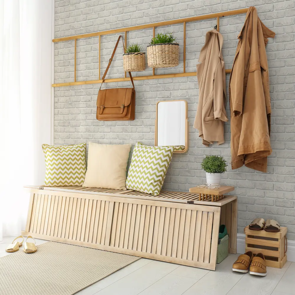 Аспект Ру Виниловые обои Орхидея серые для элегантного интерьера 88487470 STLM-0077779 - Вид №3