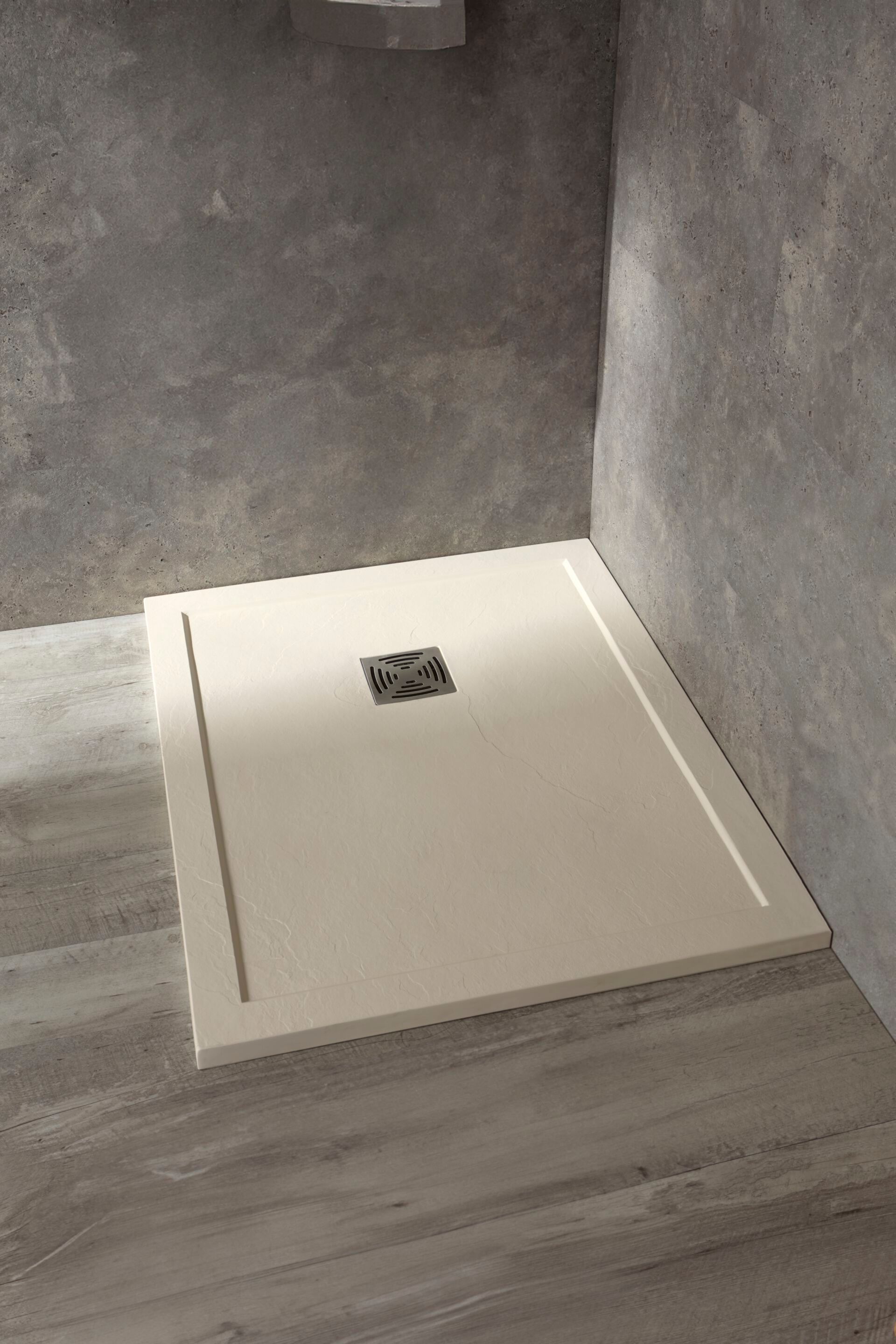 Индивидуальный мраморный поддон для душа из смолы с антибактериальной обработкой TAMANACO FLAT ARCH-00053130 - Вид №4