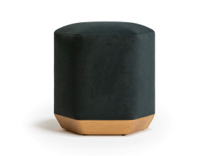 Бархатный пуфик для контракта