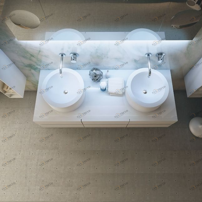 Moma Design Зеркало настенное со створками 1600х700 Mirr Make Up MIRRMAKEUP16070