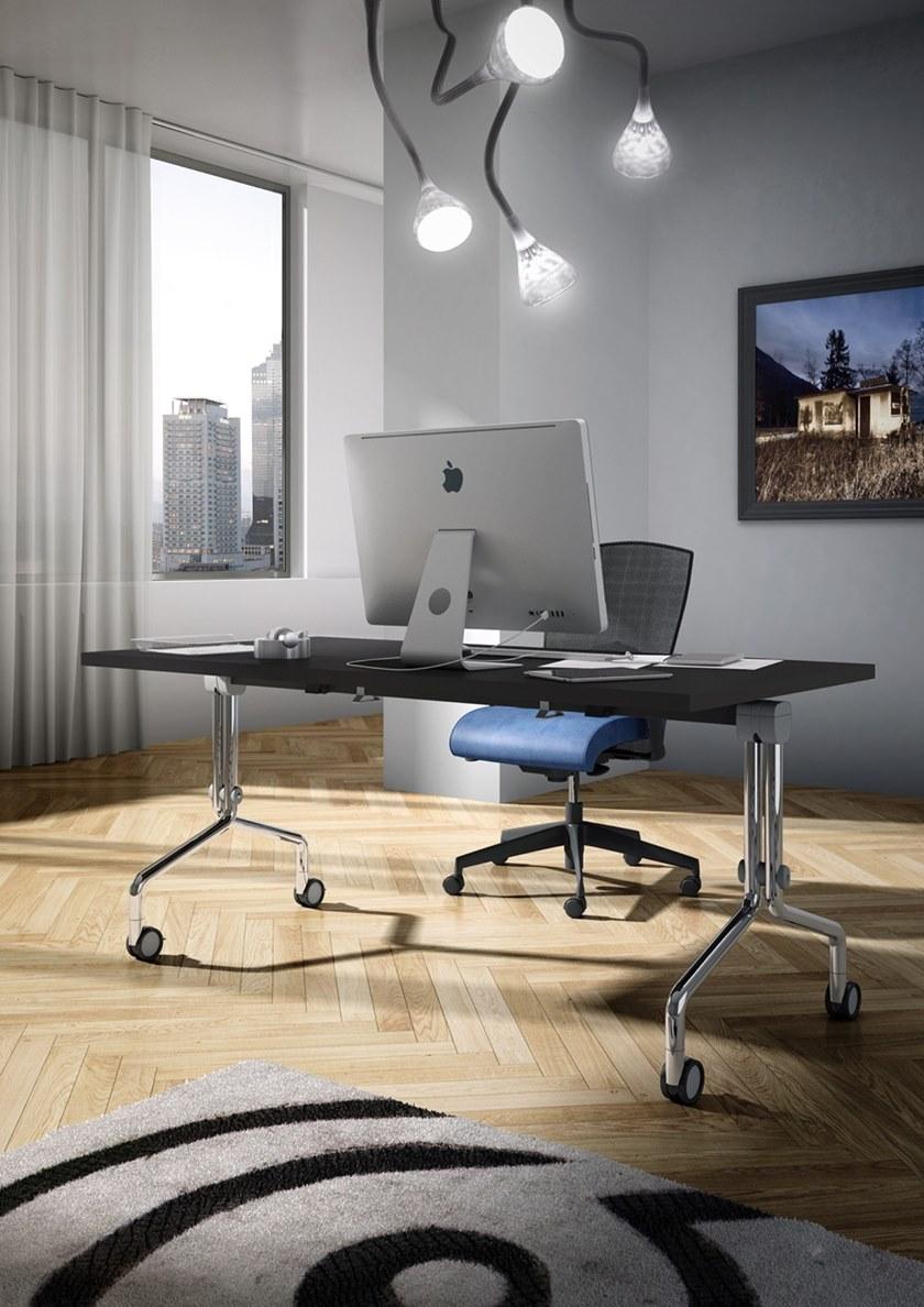 Leyform Прямоугольный стол для совещаний из ДСП и стали Arno sun-id-1447324 - Вид №5