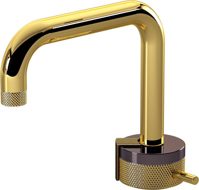 E-11500-R1OX-L2VBB-AU Однорычажный прогрессивный смеситель для раковины - излив 15,3см GRAFF MOD+