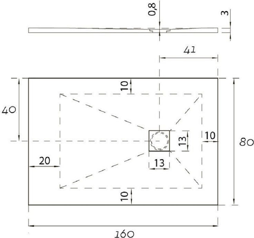 00242253 Поддон Hidronatur Pleasure Santreyd - Вид №1