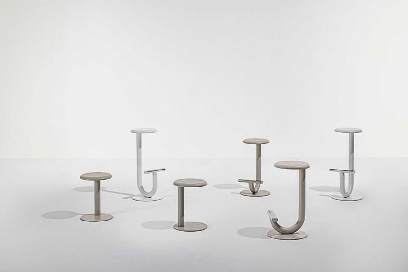 Desalto Высокий садовый табурет из листового металла Strong sun-id-1470764 - Вид №3