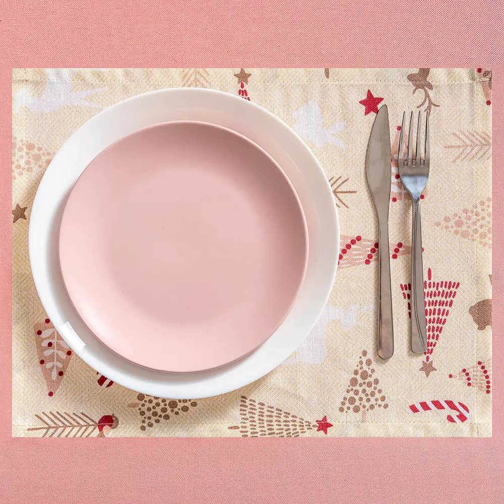 Салфетка сервировочная Форест 40x30 см бежевая Altali STLM-2009399 - Вид №5