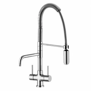 Idealaqua. 323-ЛЕ. Смеситель для кухонной мойки F Quadrodesign