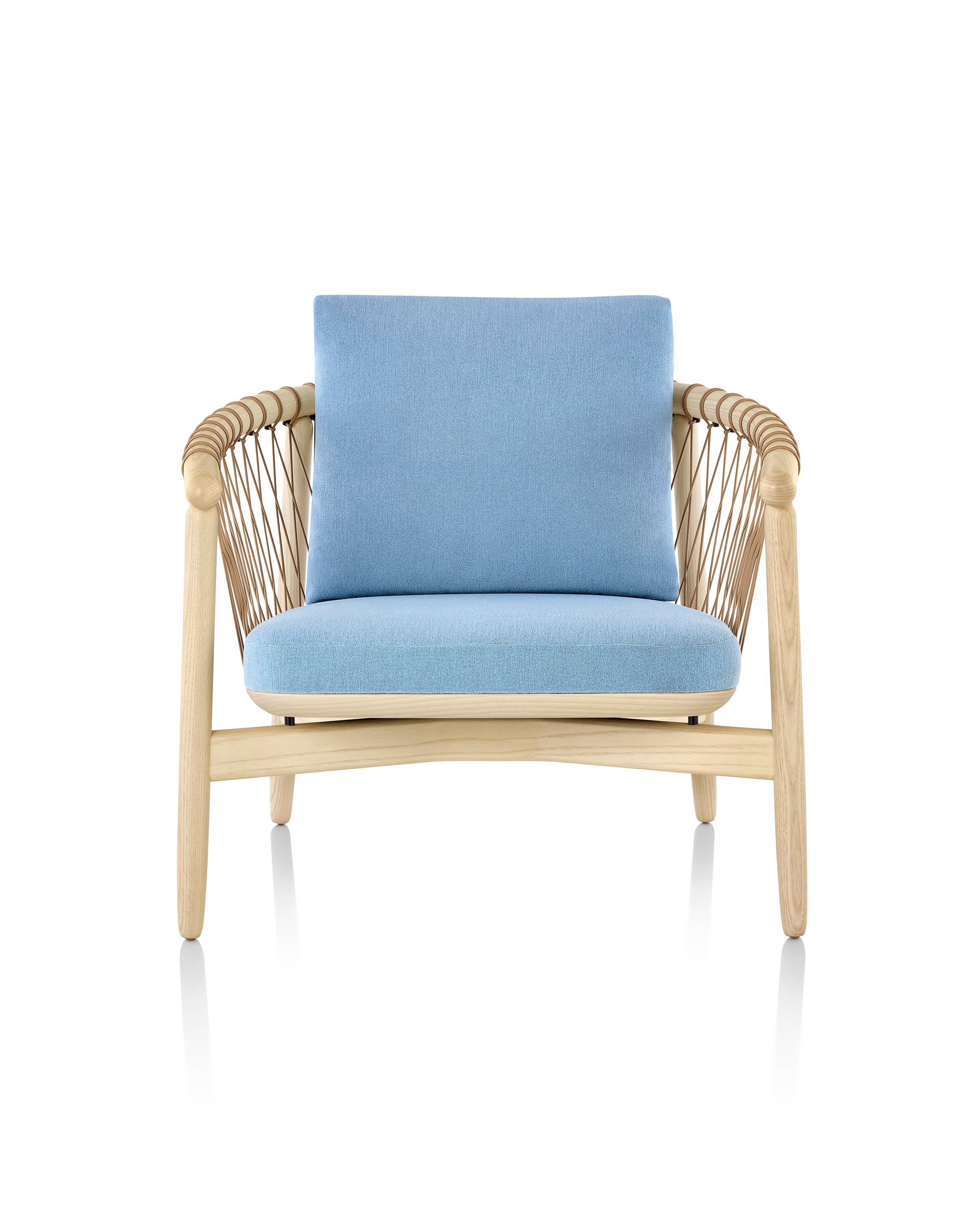 Кресло из дерева и ткани с подлокотниками Herman Miller Crosshatch ARCH-00123148 - Вид №37