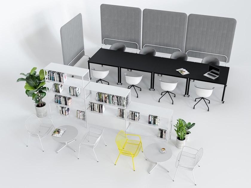 Grado Design Отдельностоящая офисная перегородка из ткани на колесиках sun-id-1394087 - Вид №3