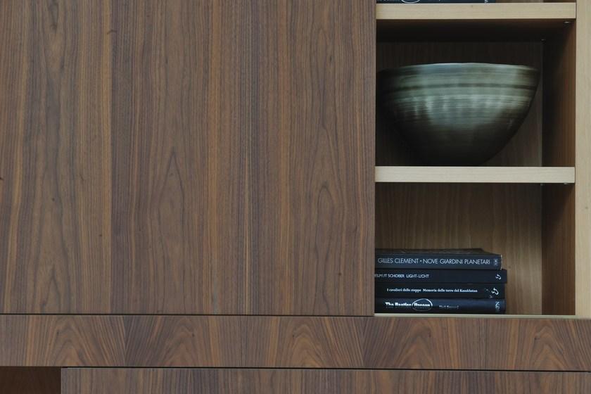 Morelato Модульный книжный шкаф из вишни и ореха  Art. fs3510599  - Вид №2