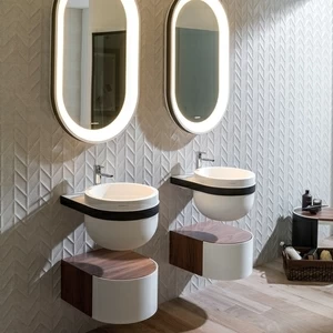 S502700017 Подвесная раковина настенная овальная SYSTEMPOOL  белая