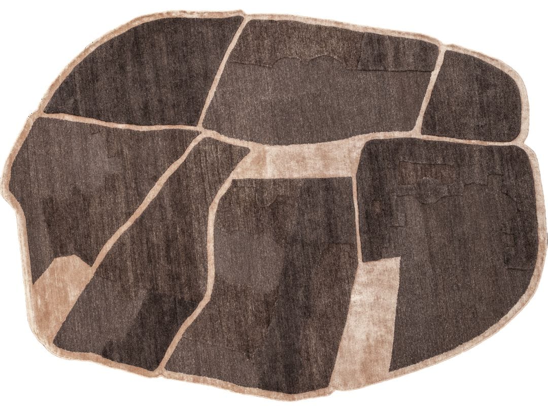 Овальный коврик из конопли Baxter ARAN ARCH-00012806 - Вид №1