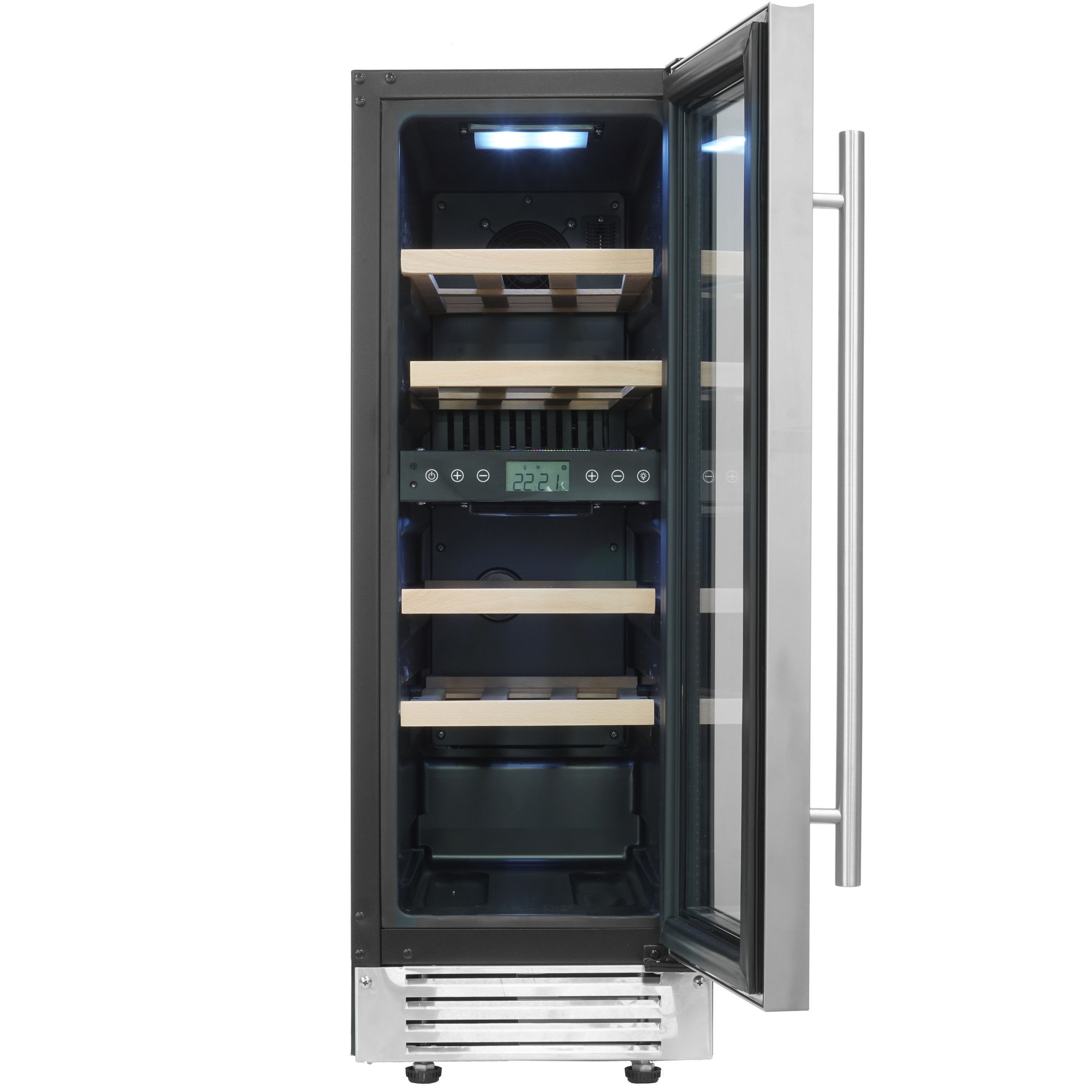 8143110 Винный шкаф Cellar Private CP017-2T серебристый STDN-0119858 - Вид №2