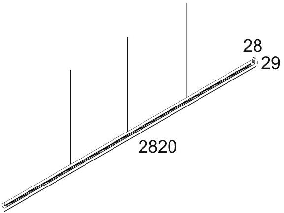 Delta Light Металлический светодиодный подвесной светильник для офиса Inform sun-id-1357235 - Вид №8